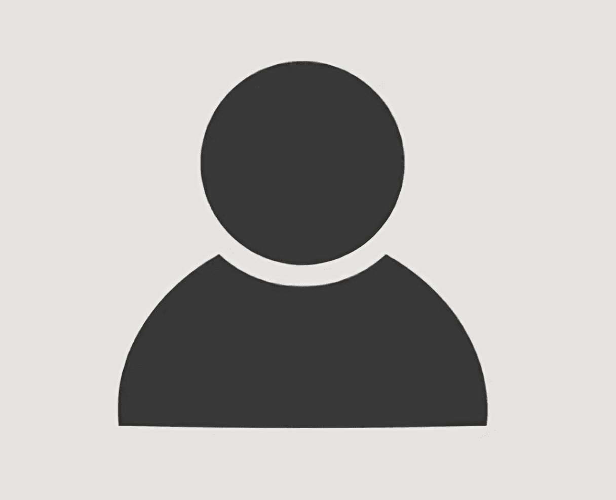 Silhouette of a generic user icon.